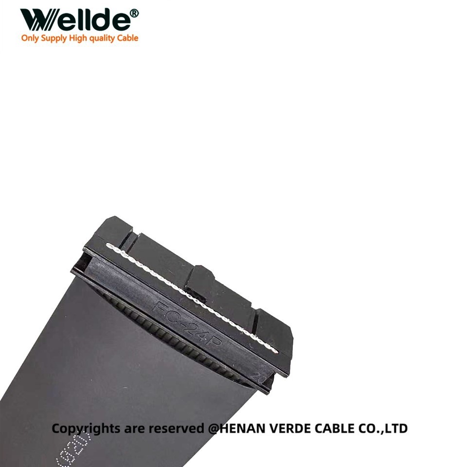 FFC 24 Pin 100mm Gray Cable